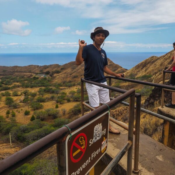 ダイヤモンドヘッド登りました！